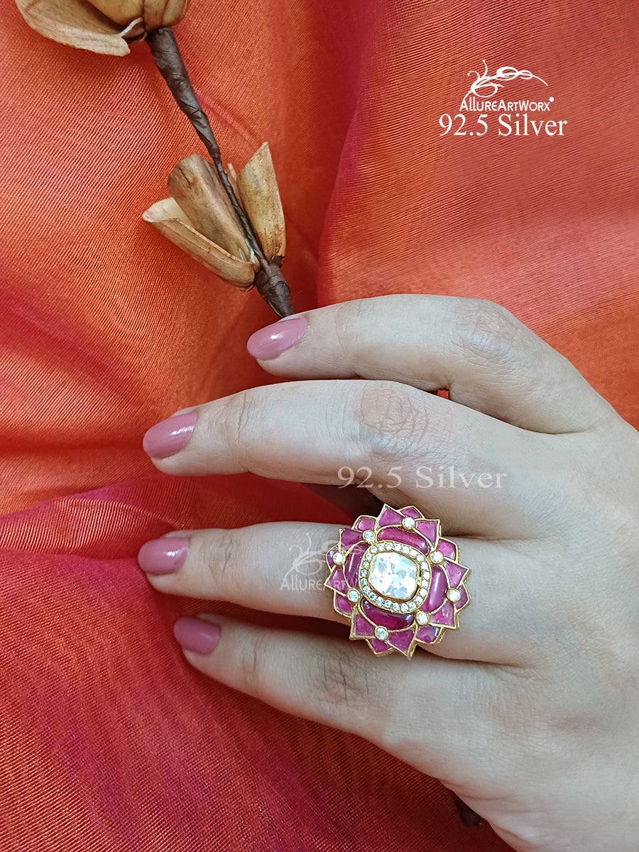 Karnika Silver Ring